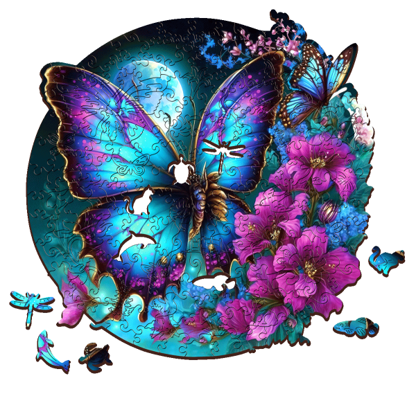 Escapewelt Butterfly Jigsaw Puzzle
